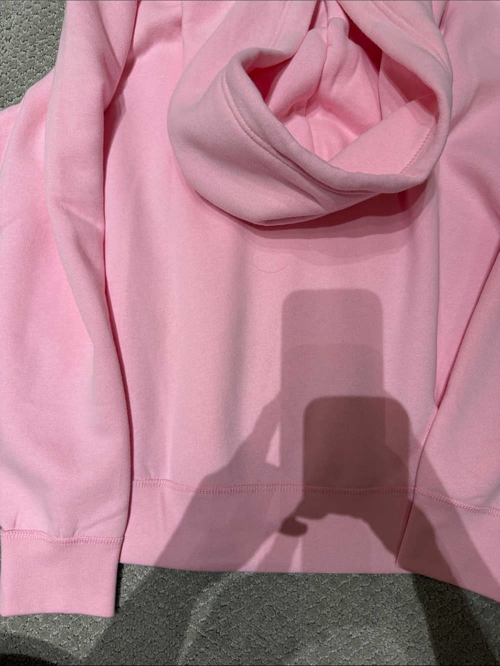 Polo by Ralph Lauren Pink Pullover Hoodie with Blue Pony - Picture 4 of 6